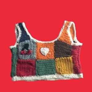 handmade crochet top